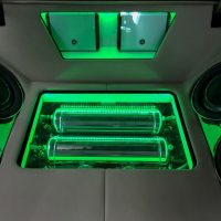 JL Audio speakers green lights