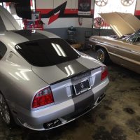 Maserati in stereo usa plus garage