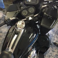 motorcycle speakers installed stereo usa plus